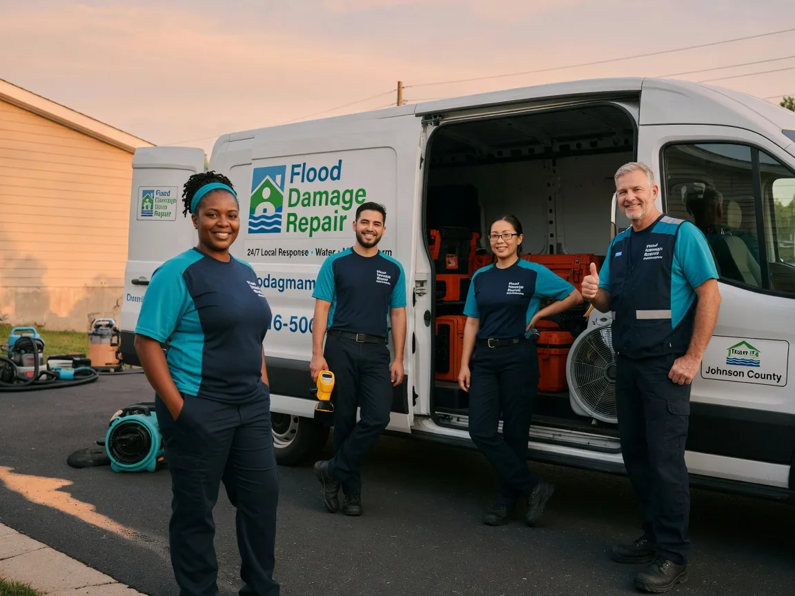 Water Damage Restoration company in Husser, LA
